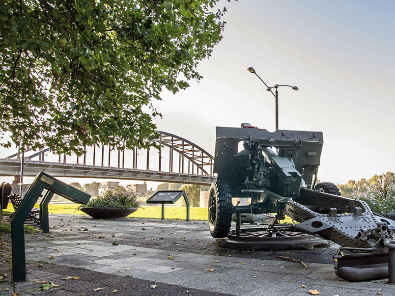 The John Frost Bridge in Arnhem